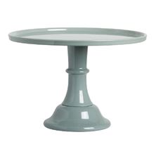 Picture of CAKE STAND SMALL SAGE GREEN 23,5 X 12 X 23,5 CM